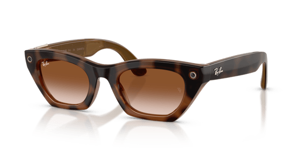 Ray-Ban Meta RW4015 Polished Havana/Gradient Brown