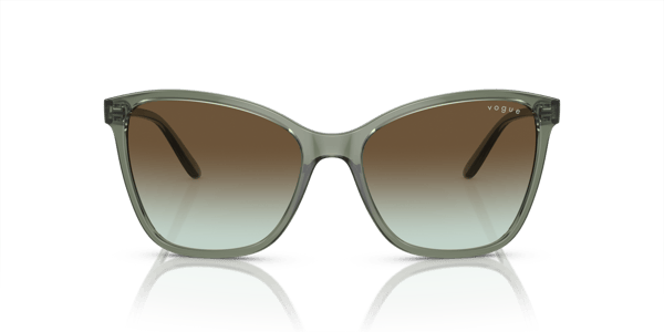 Vogue VO5520S Transparent Mallard Green