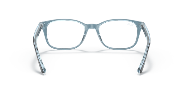 Ray-Ban RX5375 Havana On Light Blue