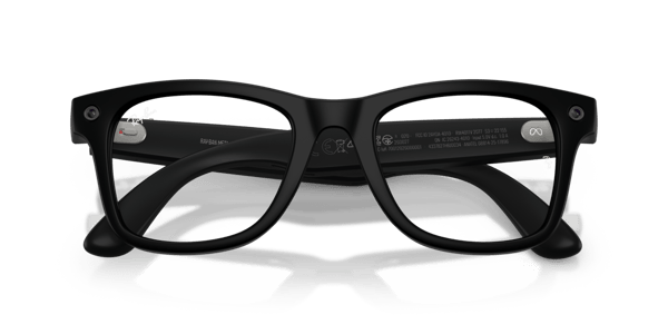 Ray-Ban Meta RW4011V Matte Black/Demo Lens