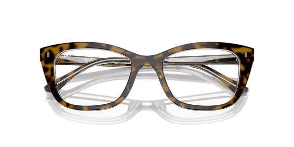 Ray-Ban RX5433 Havana On Transparent