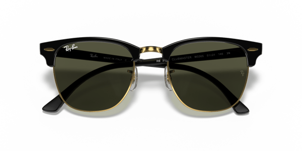 Ray-Ban RB3016 Black On Gold