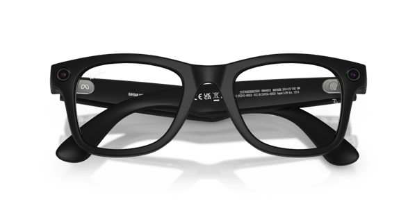 Ray-Ban Meta RW4012 Matte Black/Clear