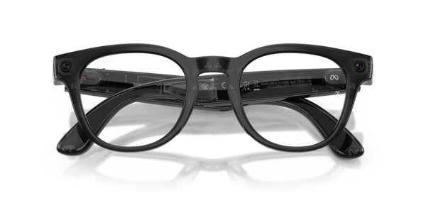 Ray-Ban Meta RW7002 Shiny Transparent Black/Demo Lens