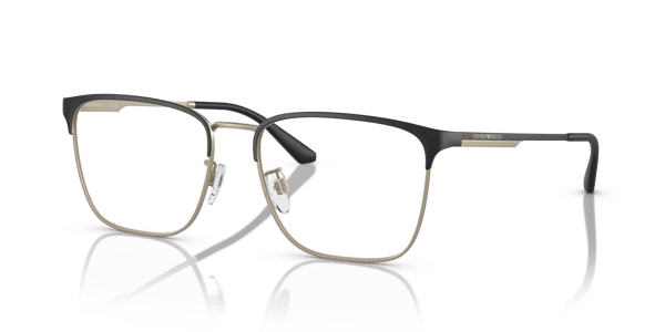 Emporio Armani EA1146D Matte Black/Pale Gold