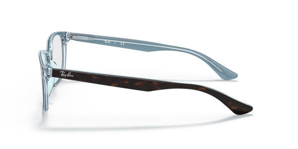 Ray-Ban RX5375 Havana On Light Blue