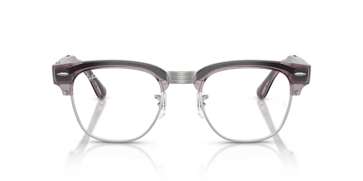 Ray-Ban Meta RW7004V Polished Transparent Orchid/Demo Lens