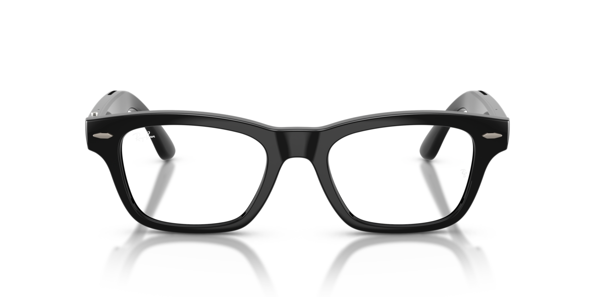 Ray-Ban Meta RW7005 Shiny Black/Clear to Grey Transitions