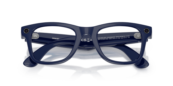 Ray-Ban Meta RW4012 Shiny Cosmic Blue/Clear to Sapphire Transitions