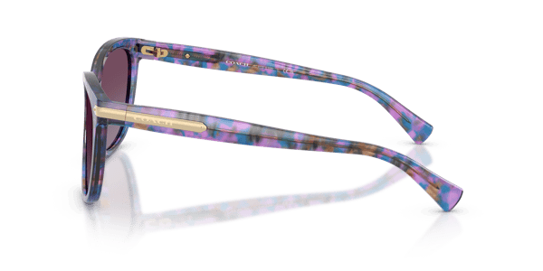 Coach HC8132 Purple Confetti Tortoise