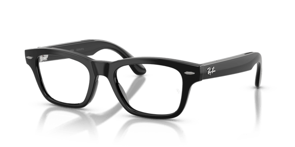Ray-Ban Meta RW7005 Shiny Black/Clear to Grey Transitions