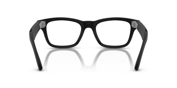 Ray-Ban Meta RW7005 Matte Solid Black/Clear Blue-Violet Light Filter