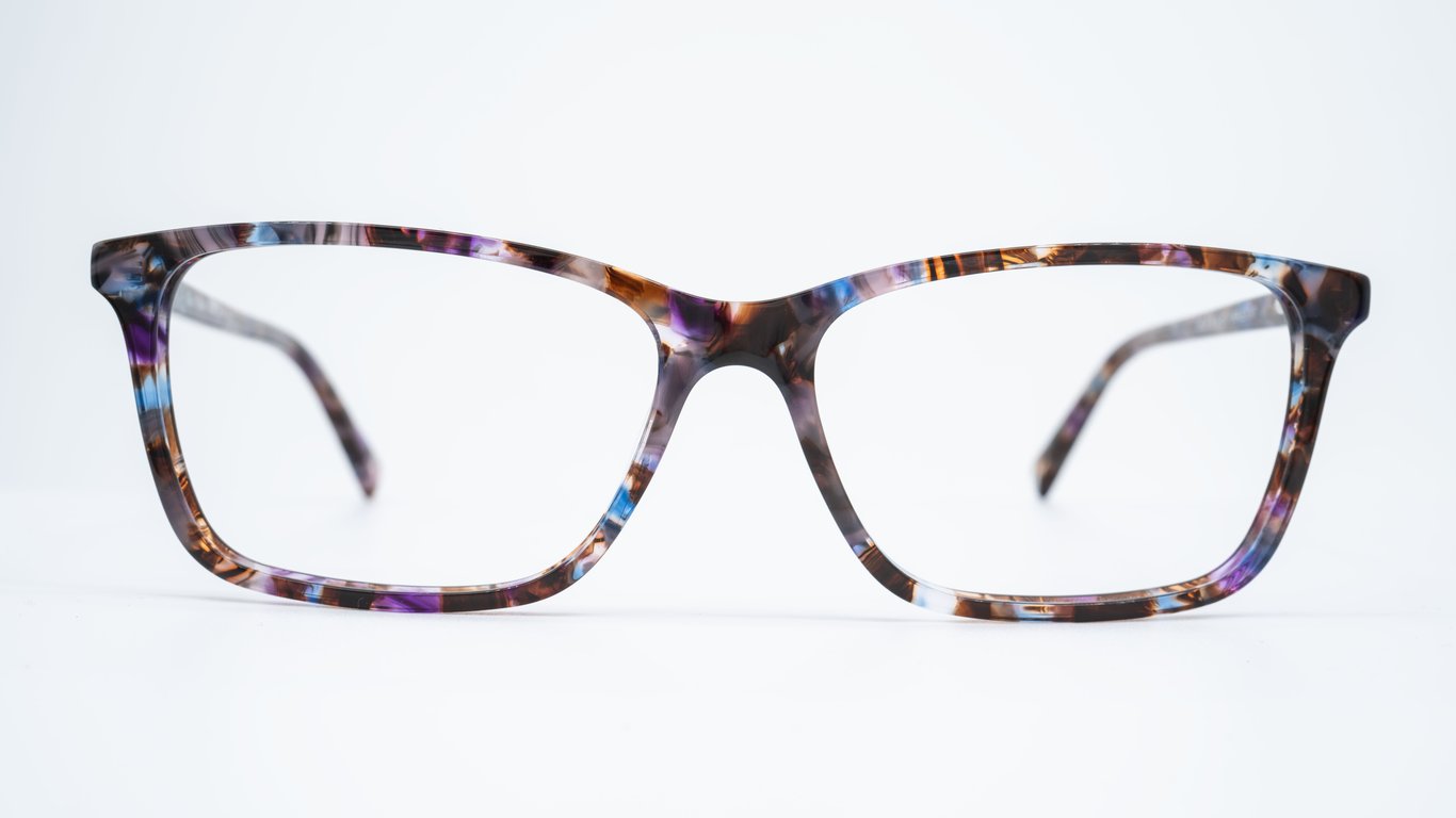 Chic Leslie Purple Tortoise