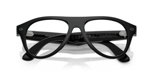 Ray-Ban Meta RW4016V Shiny Black/Demo Lens