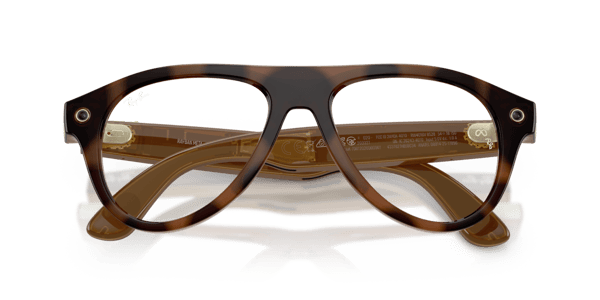 Ray-Ban Meta RW4016V Shiny Havana/Demo Lens