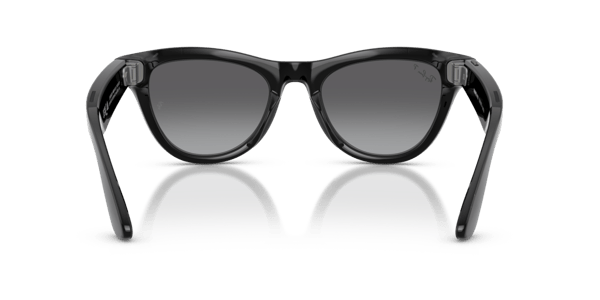 Ray-Ban Meta RW4014 Shiny Black/Polarized Gradient Graphite