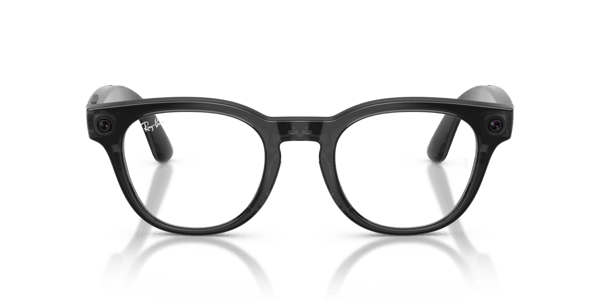 Ray-Ban Meta RW7002 Shiny Transparent Black/Demo Lens