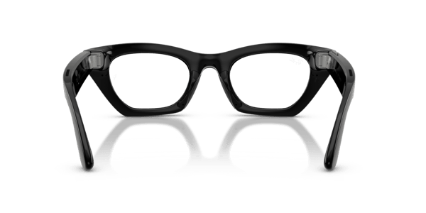Ray-Ban Meta RW4015 Shiny Black/Clear Blue-Violet Light Filter