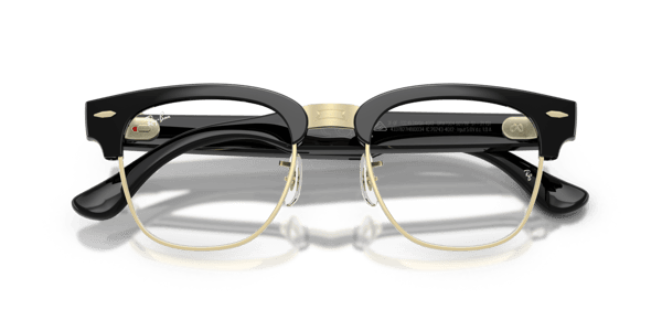 Ray-Ban Meta RW7004 Shiny Black/Clear to Green Graphite Transitions