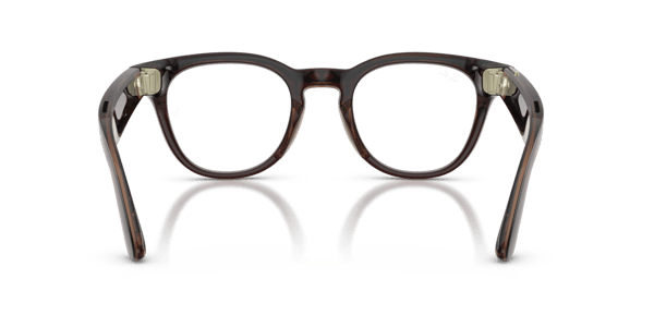 Ray-Ban Meta RW7002 Shiny Transparent Umber/Demo Lens