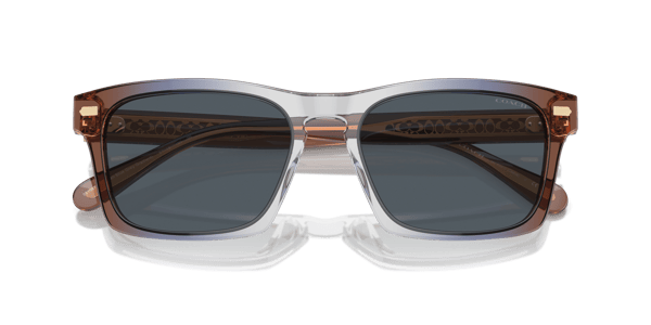 Coach HC8397U Pecan Blue Grey Gradient