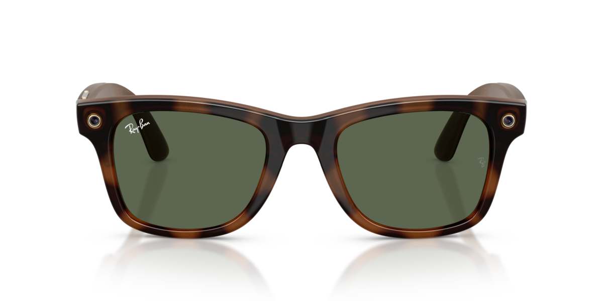 Ray-Ban Meta RW4011 Polished Havana/G-15 Green