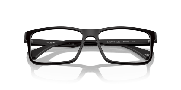 Emporio Armani EA3038 Rubber Black