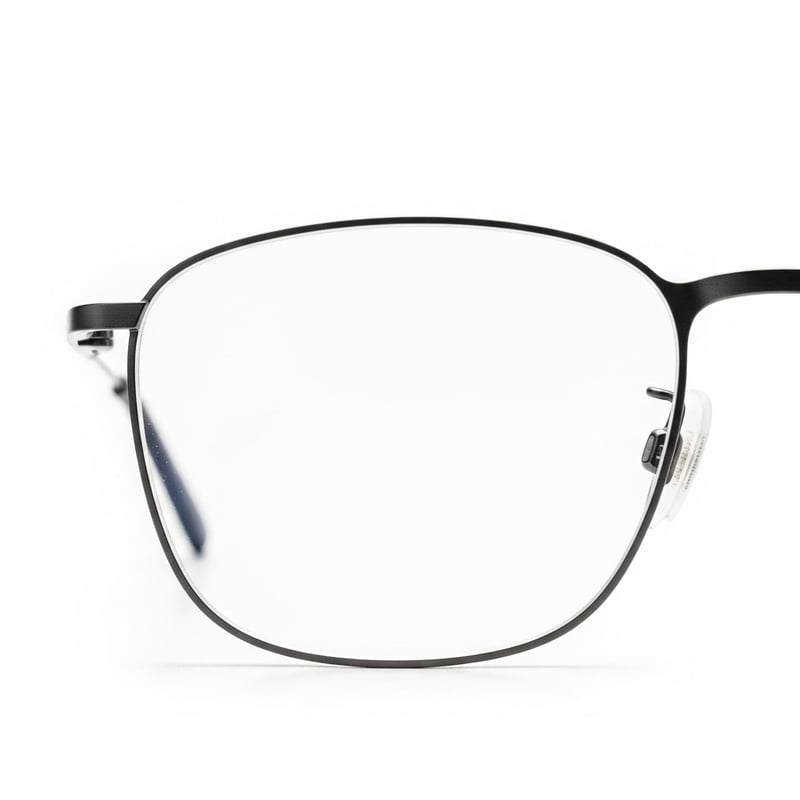 Las gafas funcionan mejor con lentes.