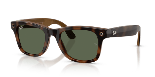 Ray-Ban Meta RW4011 Polished Havana/G-15 Green