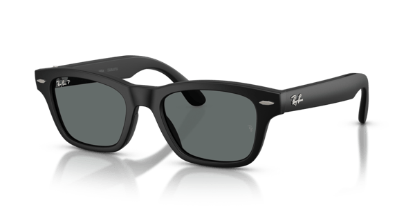 Ray-Ban Meta RW7005 Matte Solid Black/Dark Grey Polarized