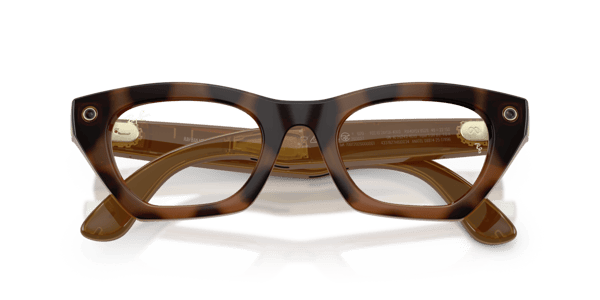 Ray-Ban Meta RW4015V Polished Havana/Demo Lens