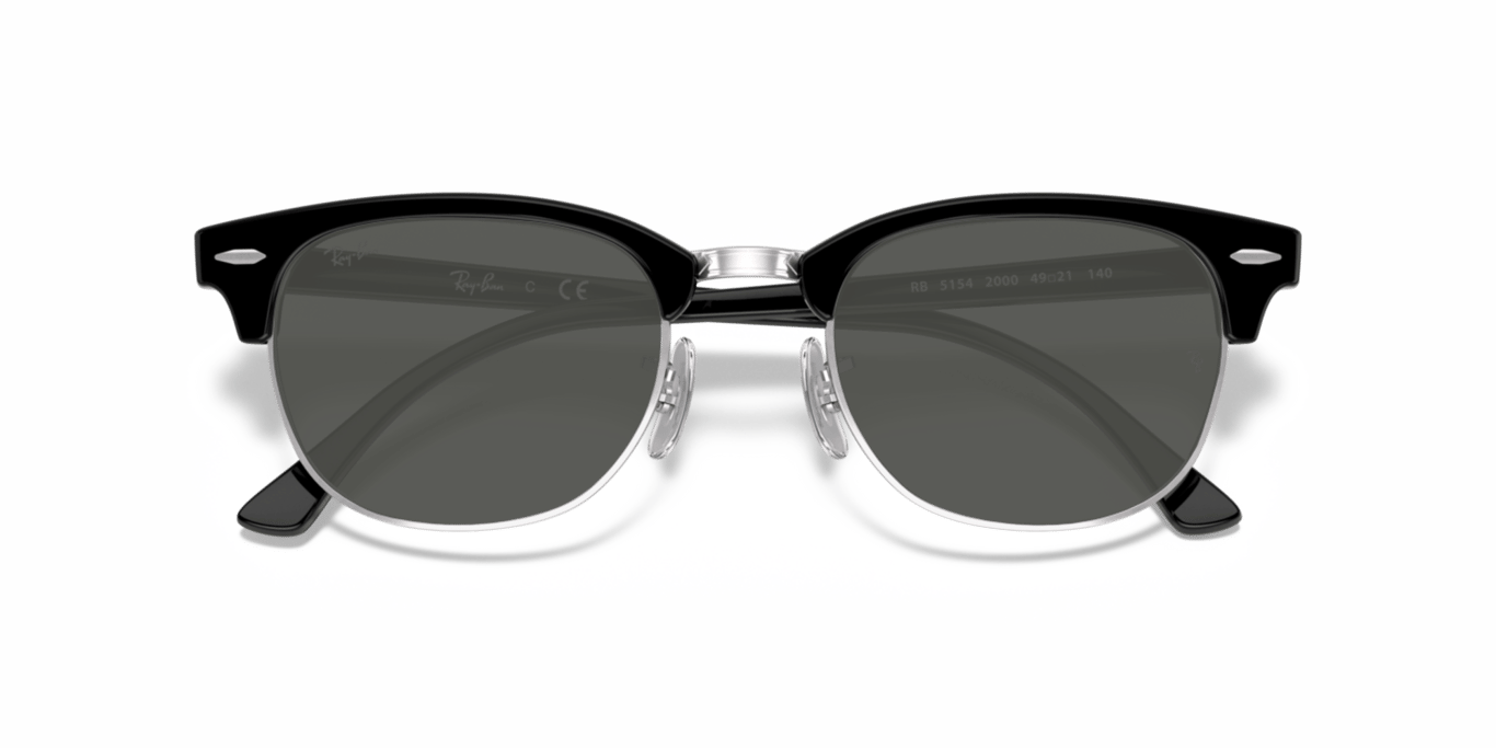 Ray-Ban RX5154 Black On Silver