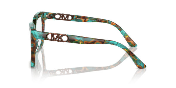 Michael Kors MK4119U Teal Graphic Tortoise