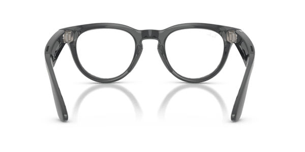 Ray-Ban Meta RW4013 Shiny Asteroid Grey/Clear to Emerald Transitions