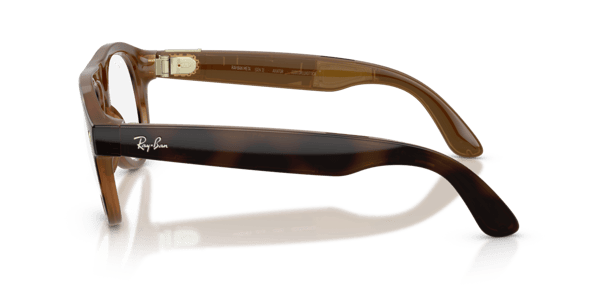 Ray-Ban Meta RW4016 Polished Havana/Clear to Brown Transitions