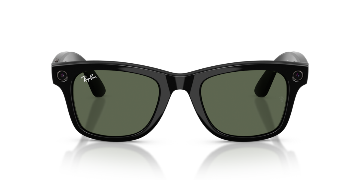 Ray-Ban Meta RW4012 Shiny Black/G-15 Green