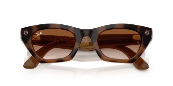 Ray-Ban Meta RW4015 Polished Havana/Gradient Brown