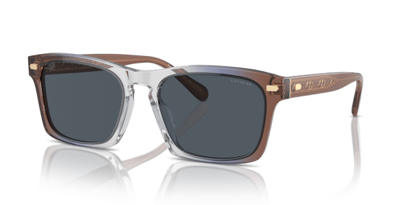 Coach HC8397U Pecan Blue Grey Gradient