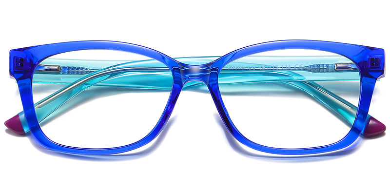 Kid's Blue Eyeglasses