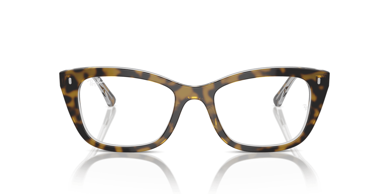 Ray-Ban RX5433 Havana On Transparent