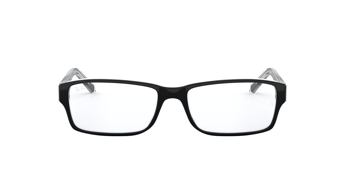 Ray-Ban RX5169 Black On Transparent