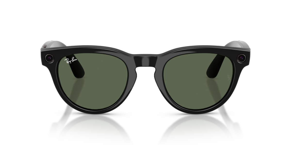 Ray-Ban Meta RW4013F Shiny Black/G-15 Green