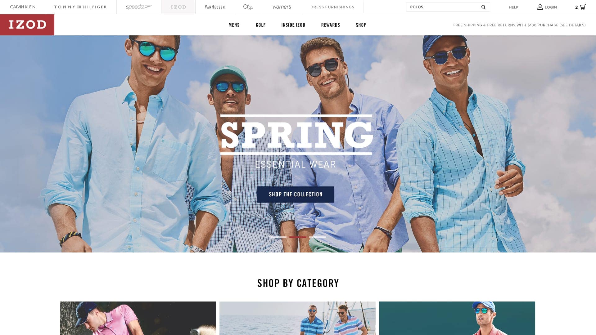 IZOD Fashion E Commerce NYC E Commerce Branding Agency NYC