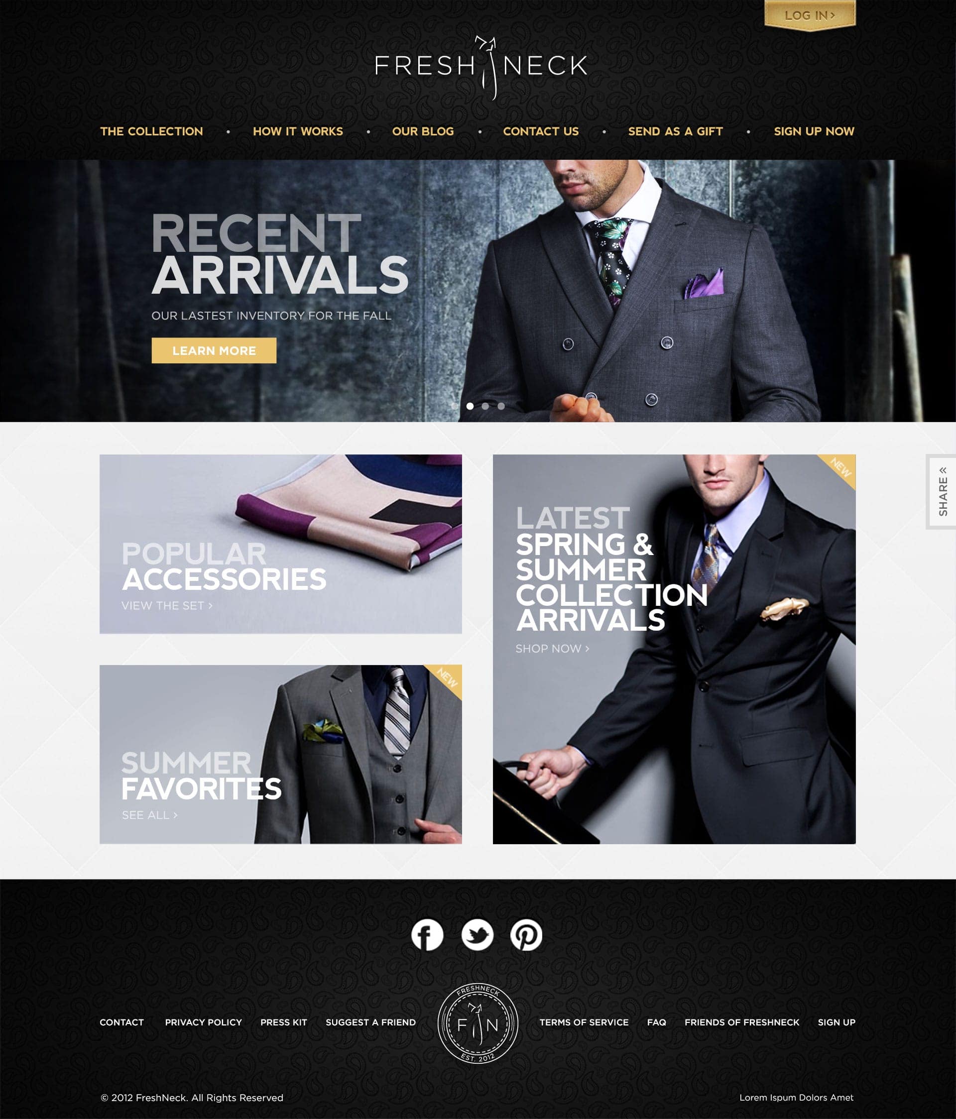 freshneck-fashion-web-design