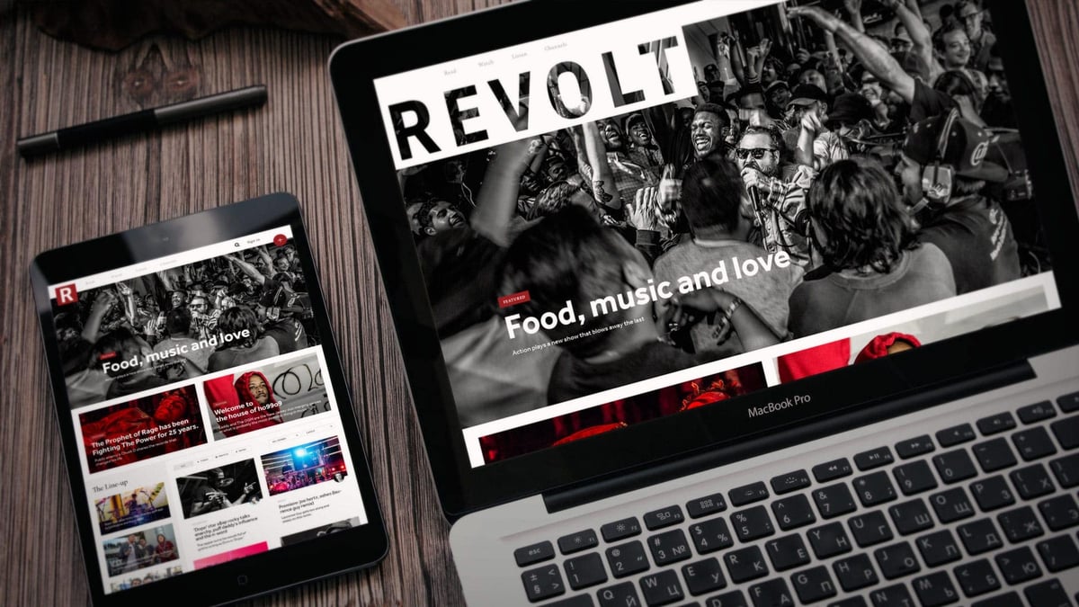 revolt-tv-web-design-development