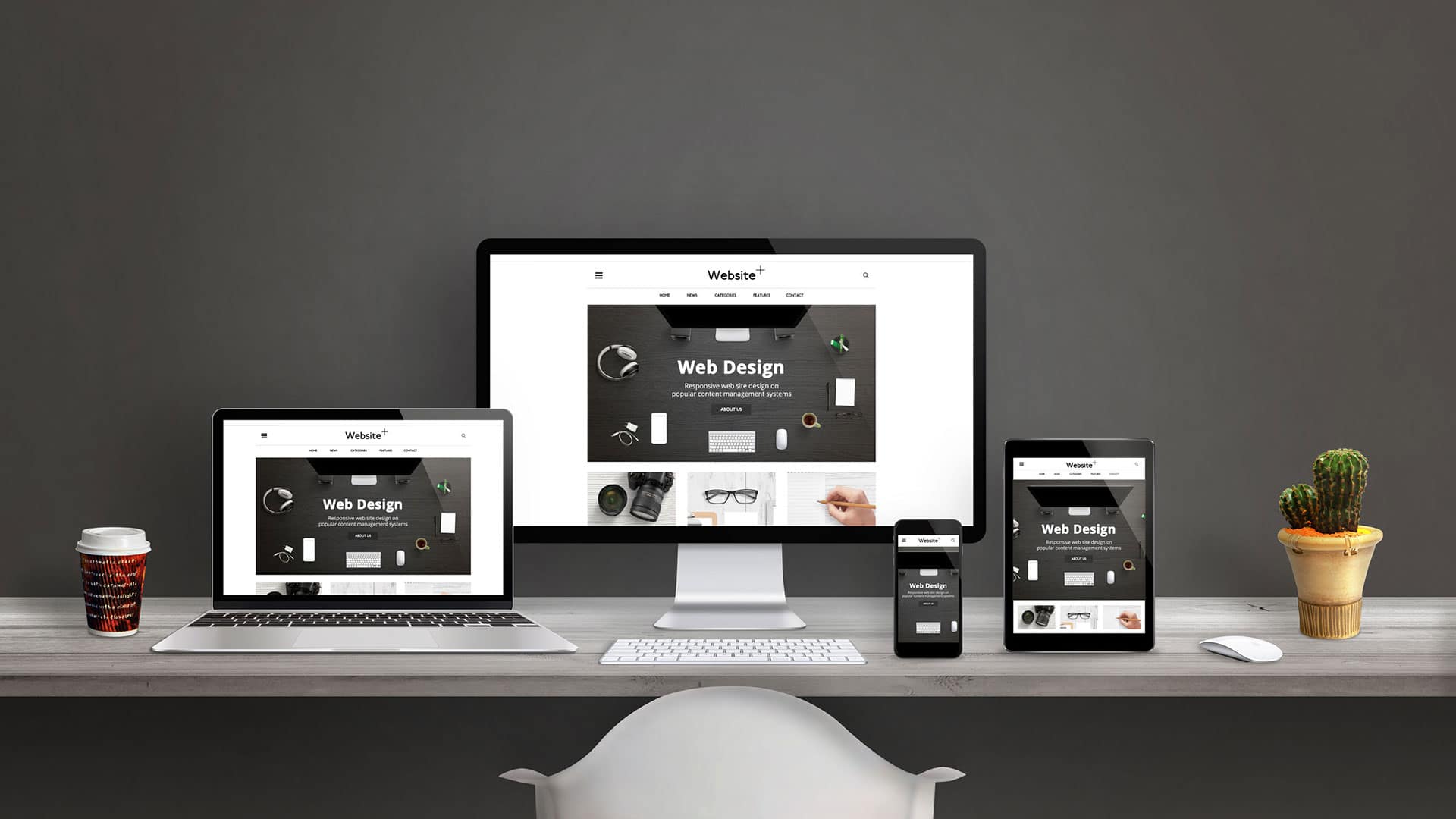 complete website redesign