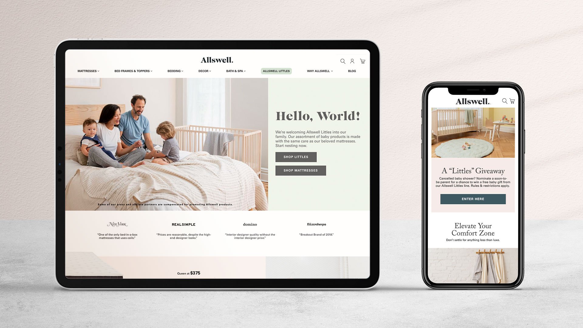 Allswell Crafted Responsive