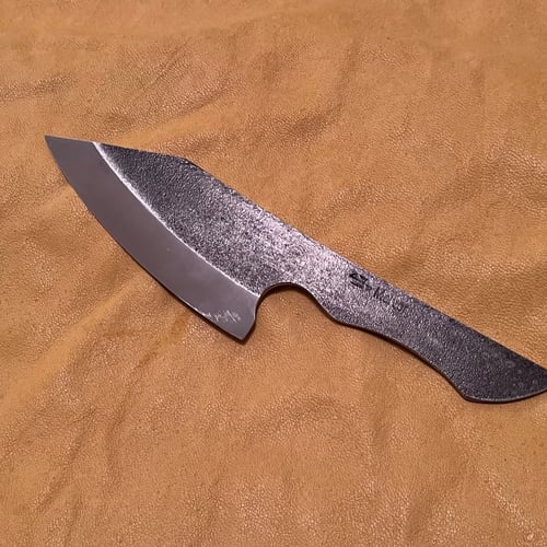 Hand forged kitchen knife