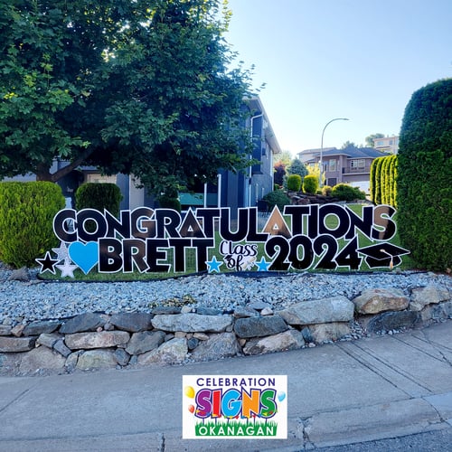 Celebration Sign Rentals - Graduations Anniversaries Retirements and more