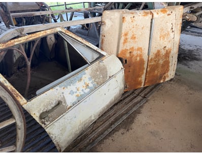 Classic Car Parts, including Bonnet & RH front Doo...